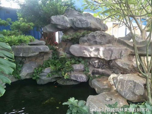 太湖石原石假山堆疊造景設計 太湖石案例效果圖片